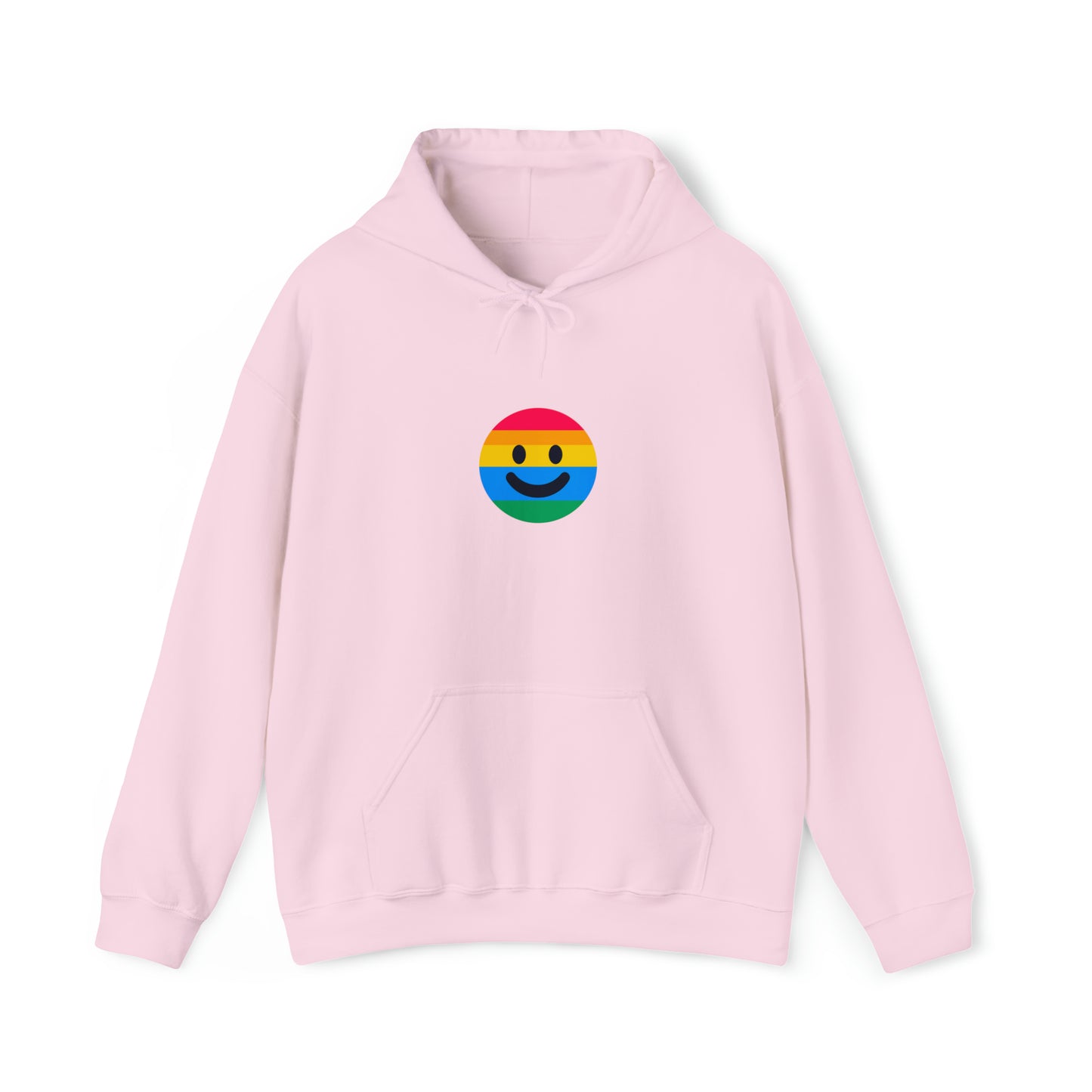 LEVOTON "HAPPINESS" emoji unisex hoodie with back LOGO