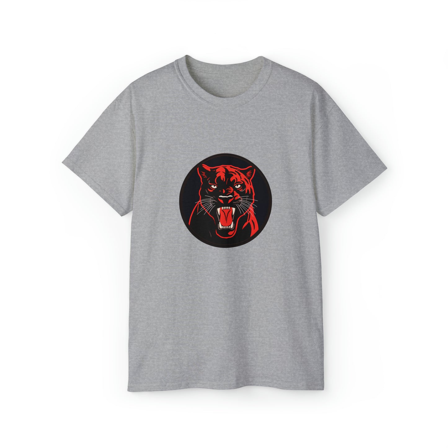 LEVOTON "Impetuous" Black Panther unisex t-shirt with back LOGO