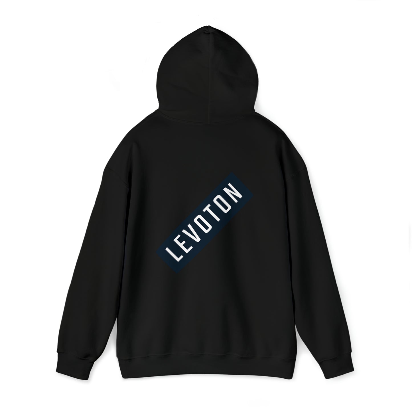 LEVOTON "TO THE MOON!" emoji unisex hoodie with back LOGO