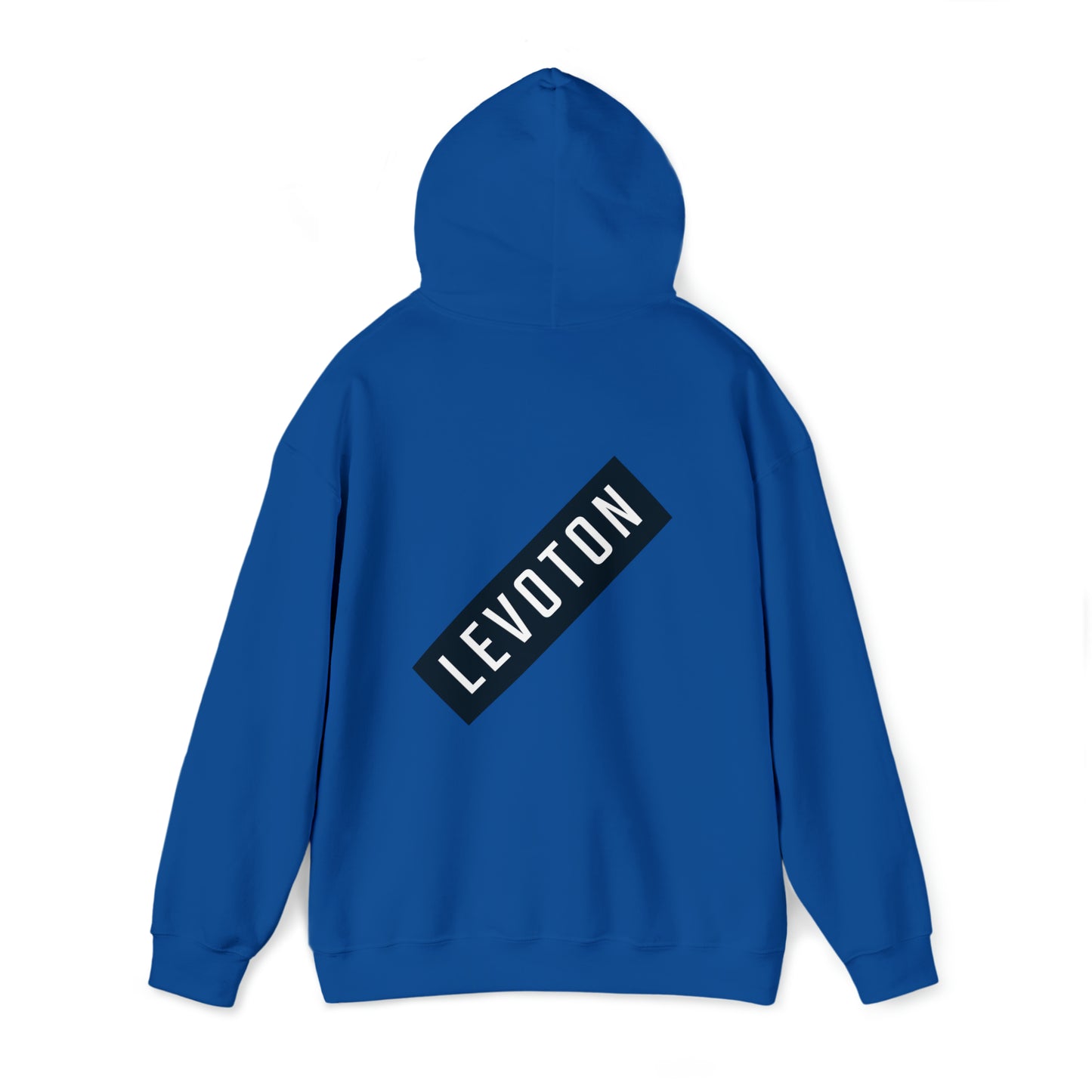 LEVOTON "TO THE MOON!" emoji unisex hoodie with back LOGO