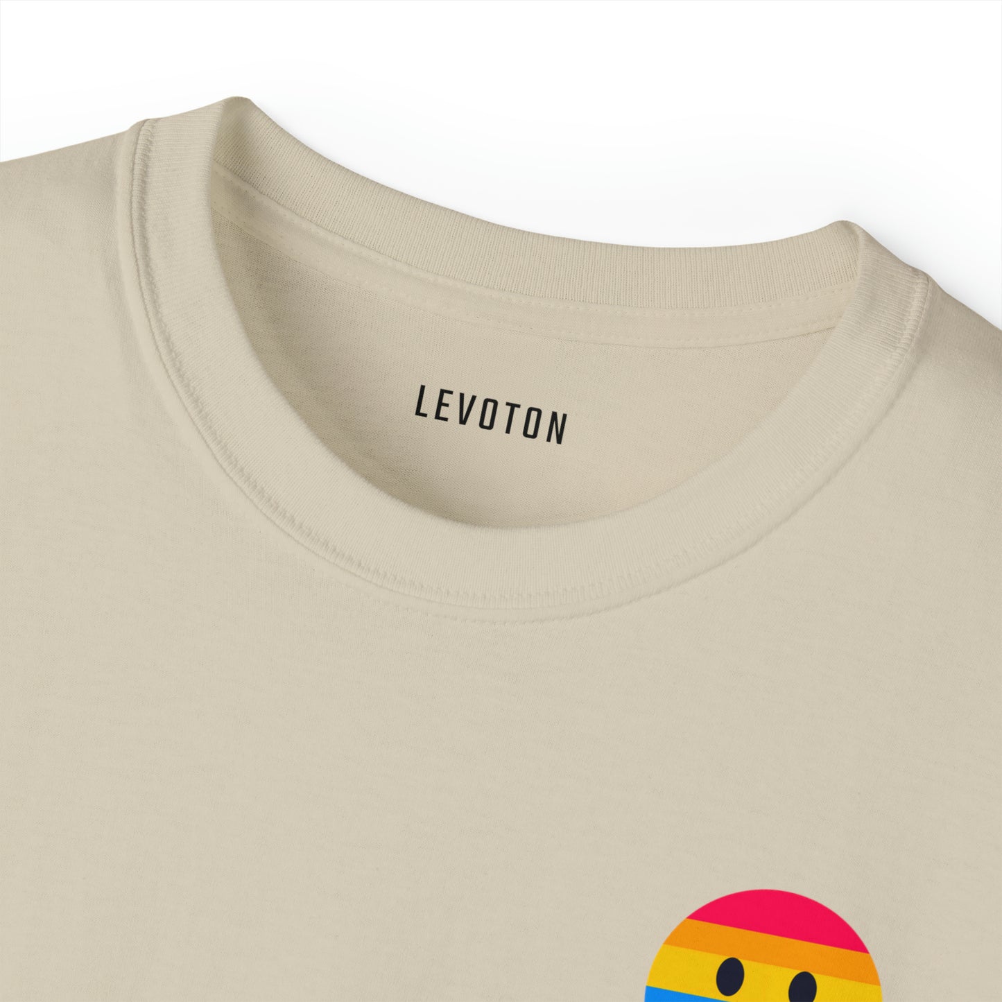 LEVOTON "HAPPINESS" emoji unisex t-shirt