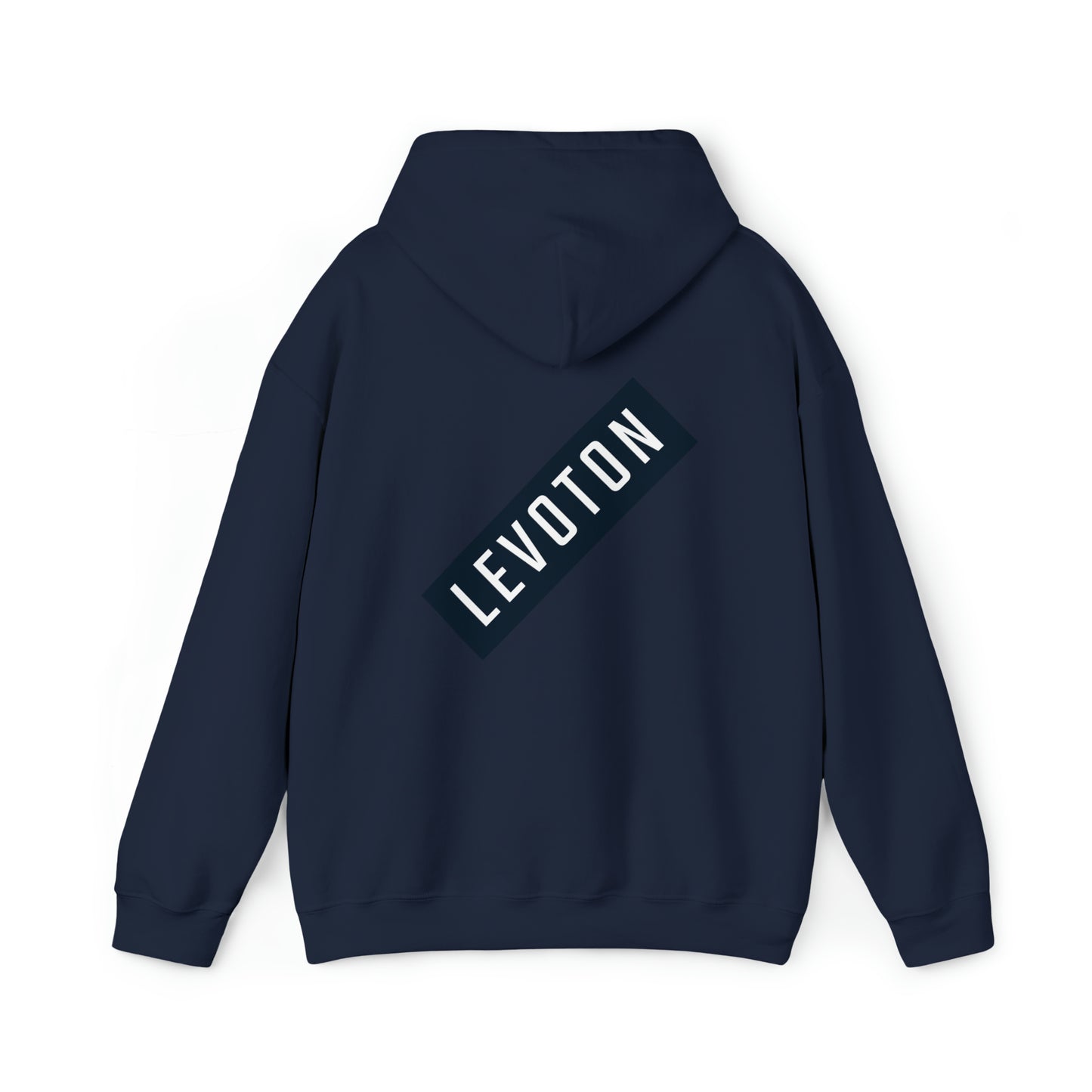 LEVOTON "TO THE MOON!" emoji unisex hoodie with back LOGO