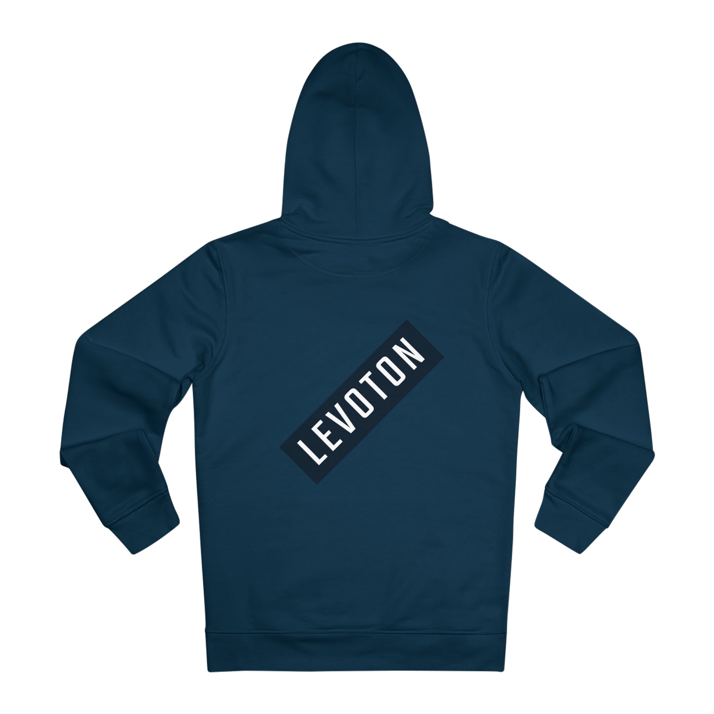 LEVOTON "TO THE MOON!" emoji unisex CRUISER hoodie with back LOGO