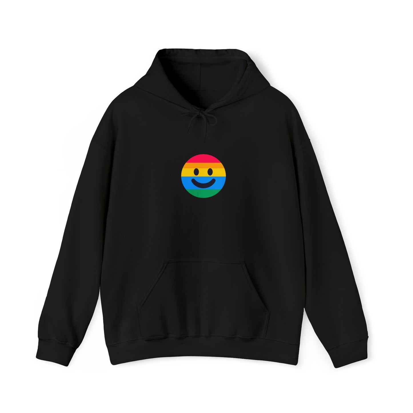 LEVOTON "HAPPINESS" emoji unisex hoodie with back LOGO