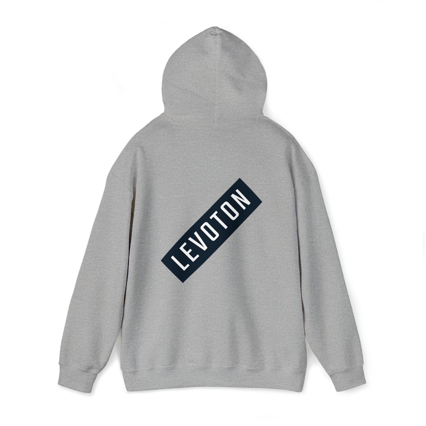 LEVOTON "TO THE MOON!" emoji unisex hoodie with back LOGO