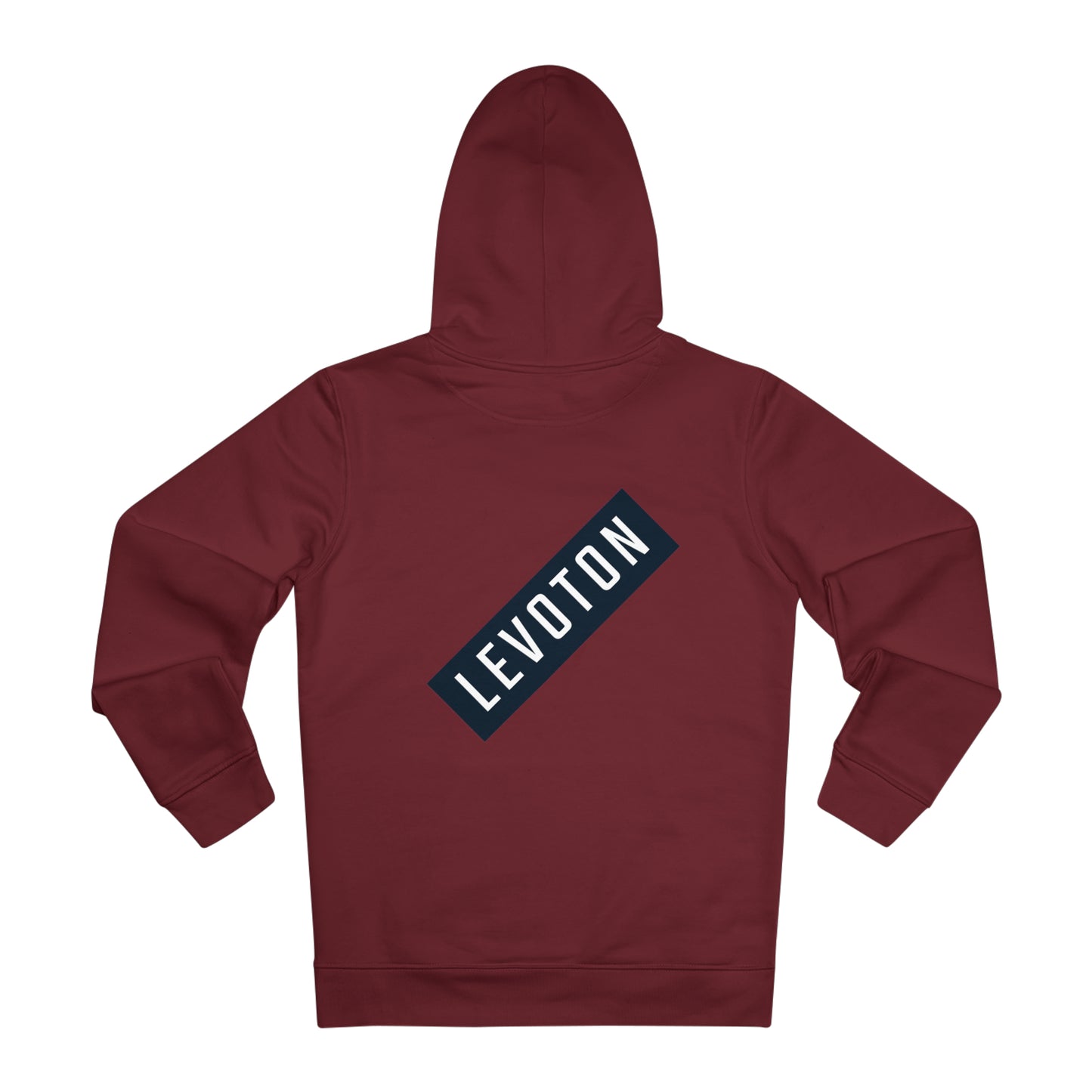 LEVOTON "TO THE MOON!" emoji unisex CRUISER hoodie with back LOGO