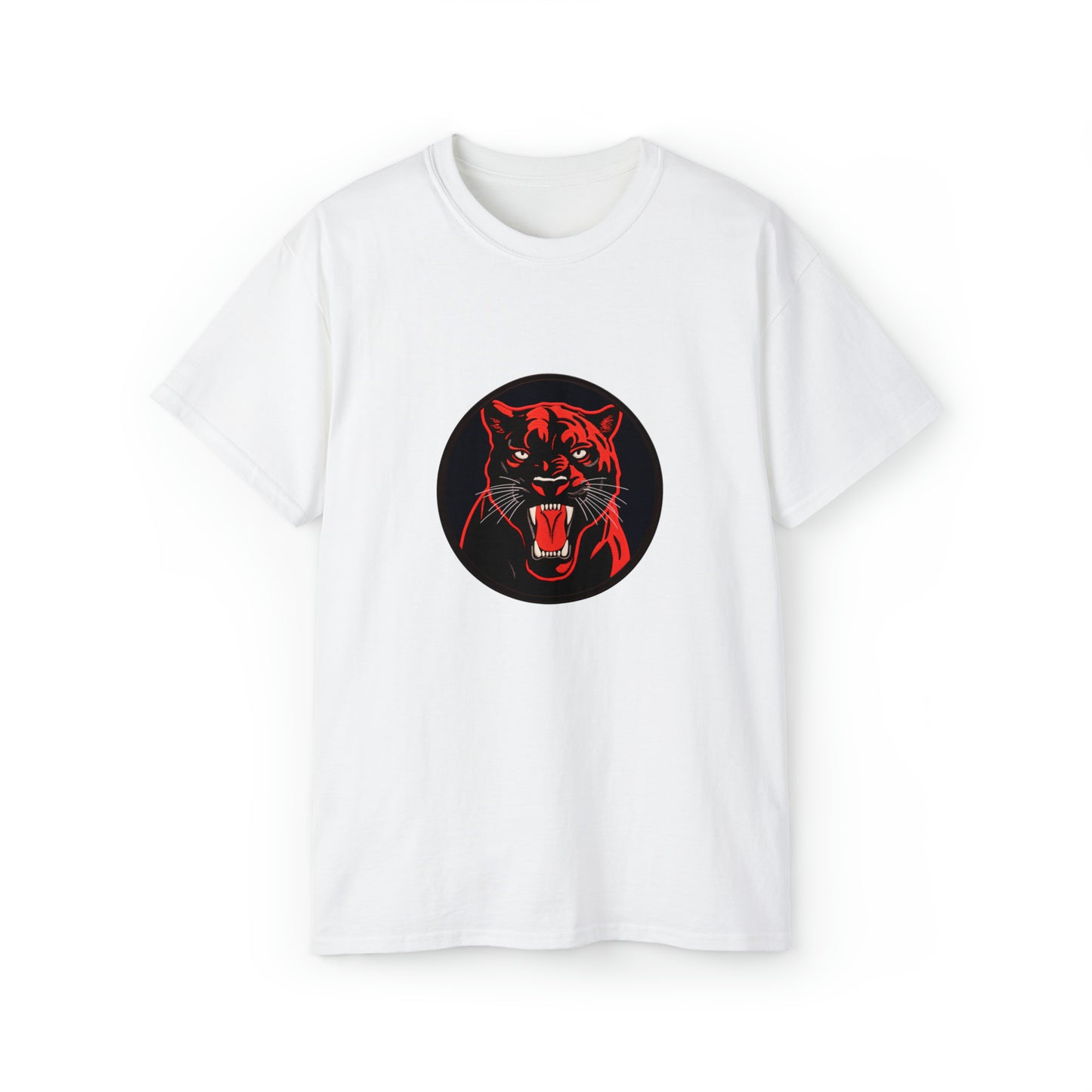 LEVOTON "Impetuous" Black Panther unisex t-shirt with back LOGO