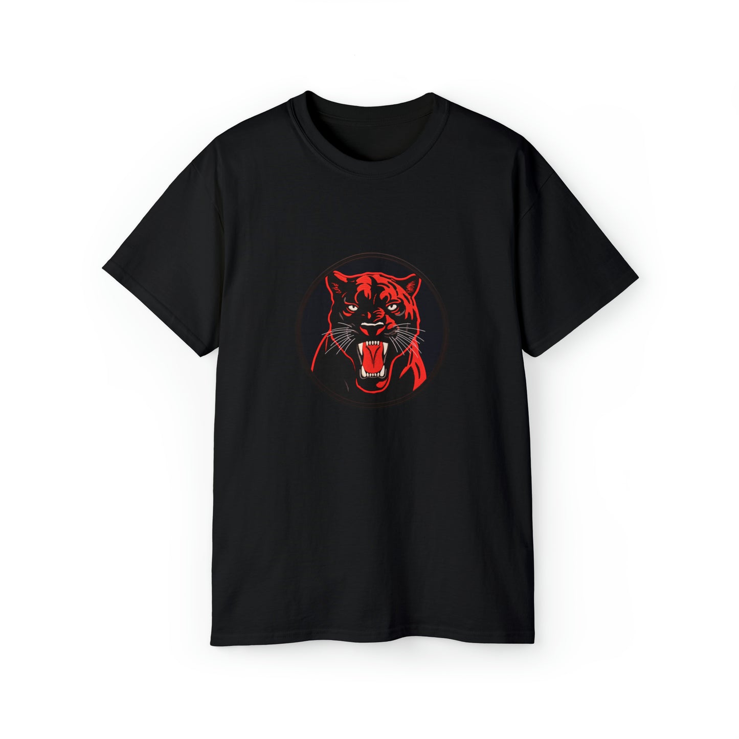 LEVOTON "Impetuous" Black Panther unisex t-shirt with back LOGO