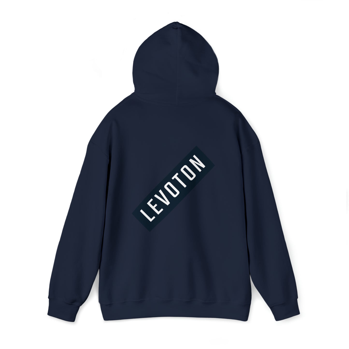 LEVOTON "TO THE MOON!" emoji unisex hoodie with back LOGO