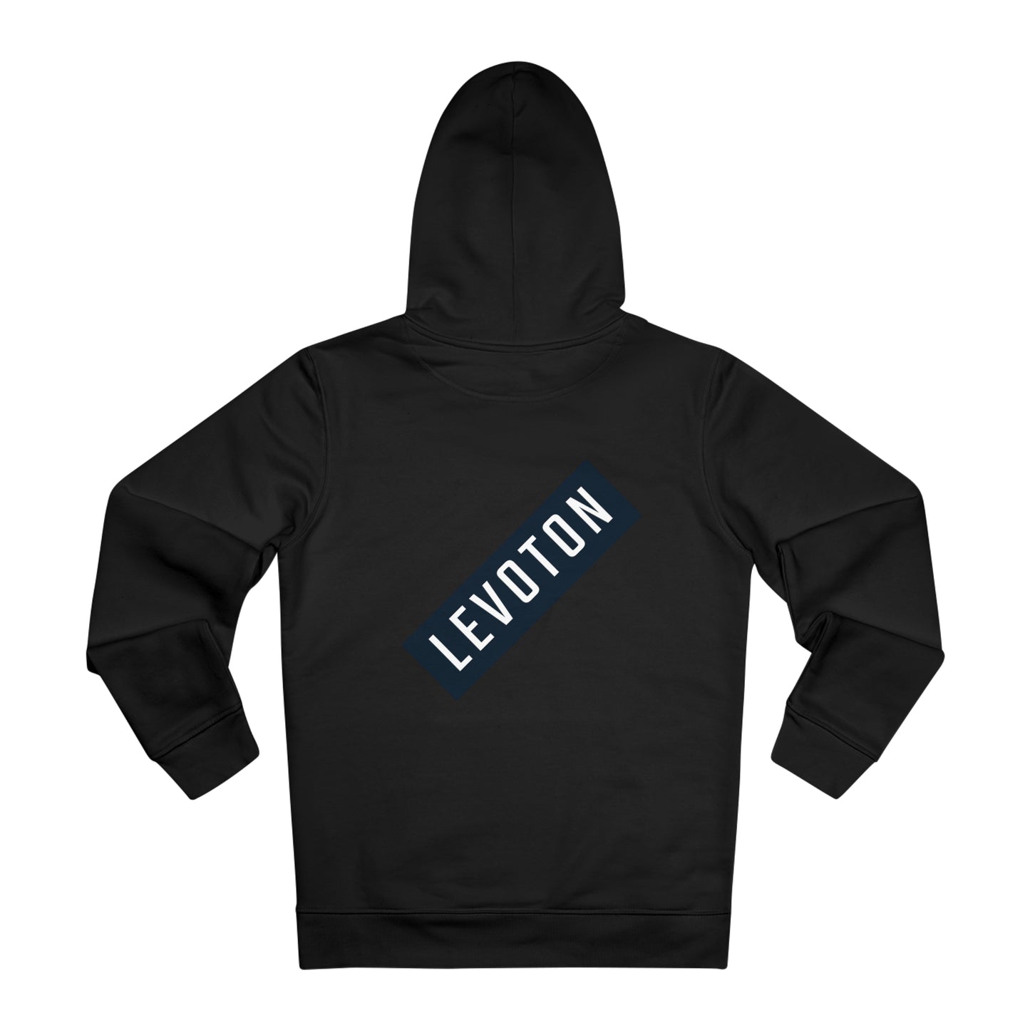 LEVOTON "TO THE MOON!" emoji unisex CRUISER hoodie with back LOGO