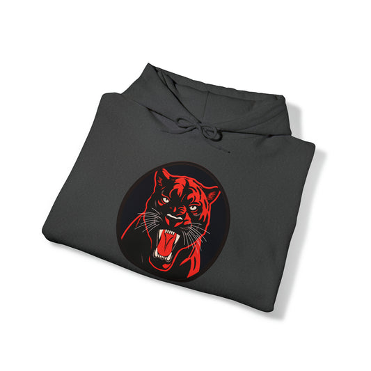 LEVOTON "Impetuous" Black Panther unisex hoodie with back LOGO