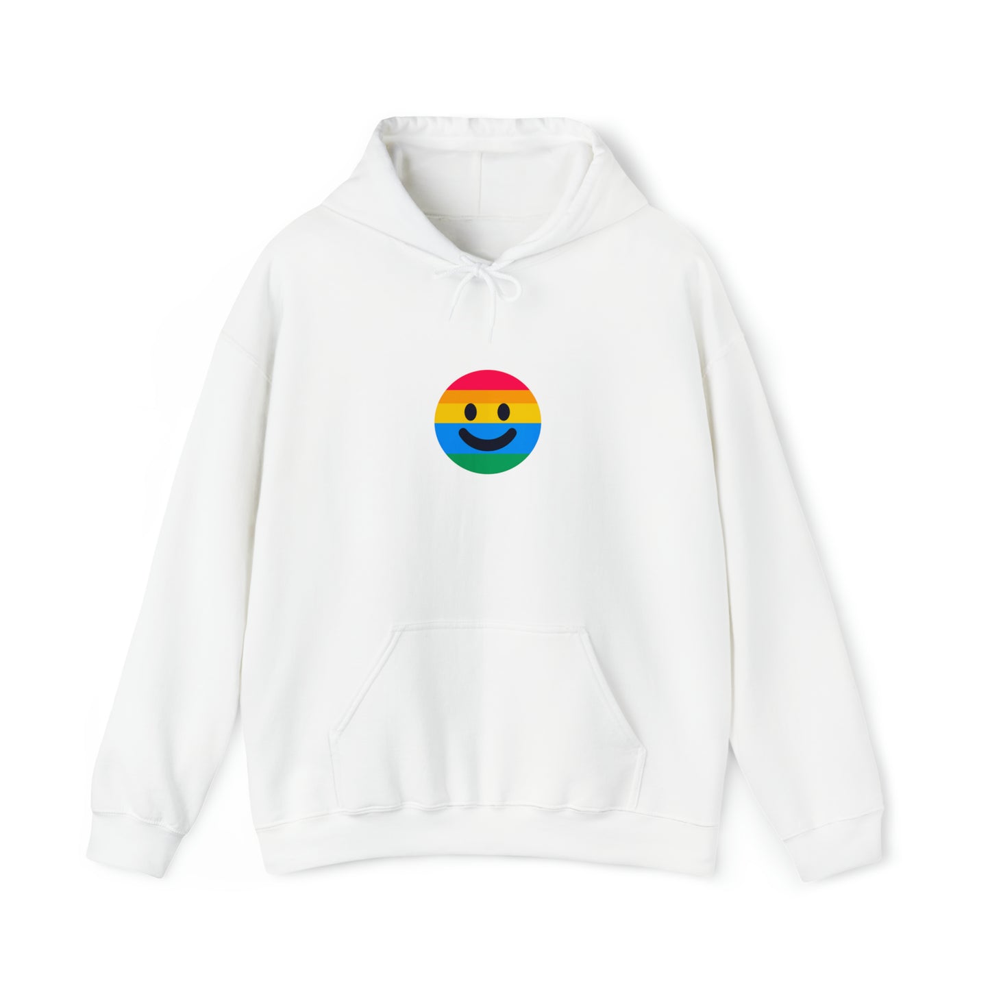 LEVOTON "HAPPINESS" emoji unisex hoodie with back LOGO