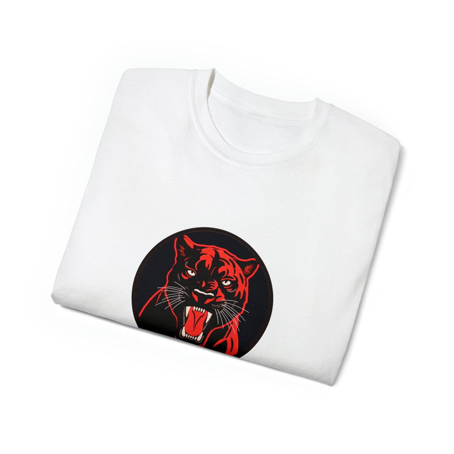 LEVOTON "Impetuous" Black Panther unisex t-shirt with back LOGO