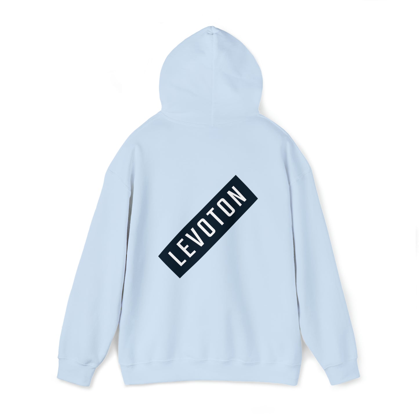 LEVOTON "TO THE MOON!" emoji unisex hoodie with back LOGO