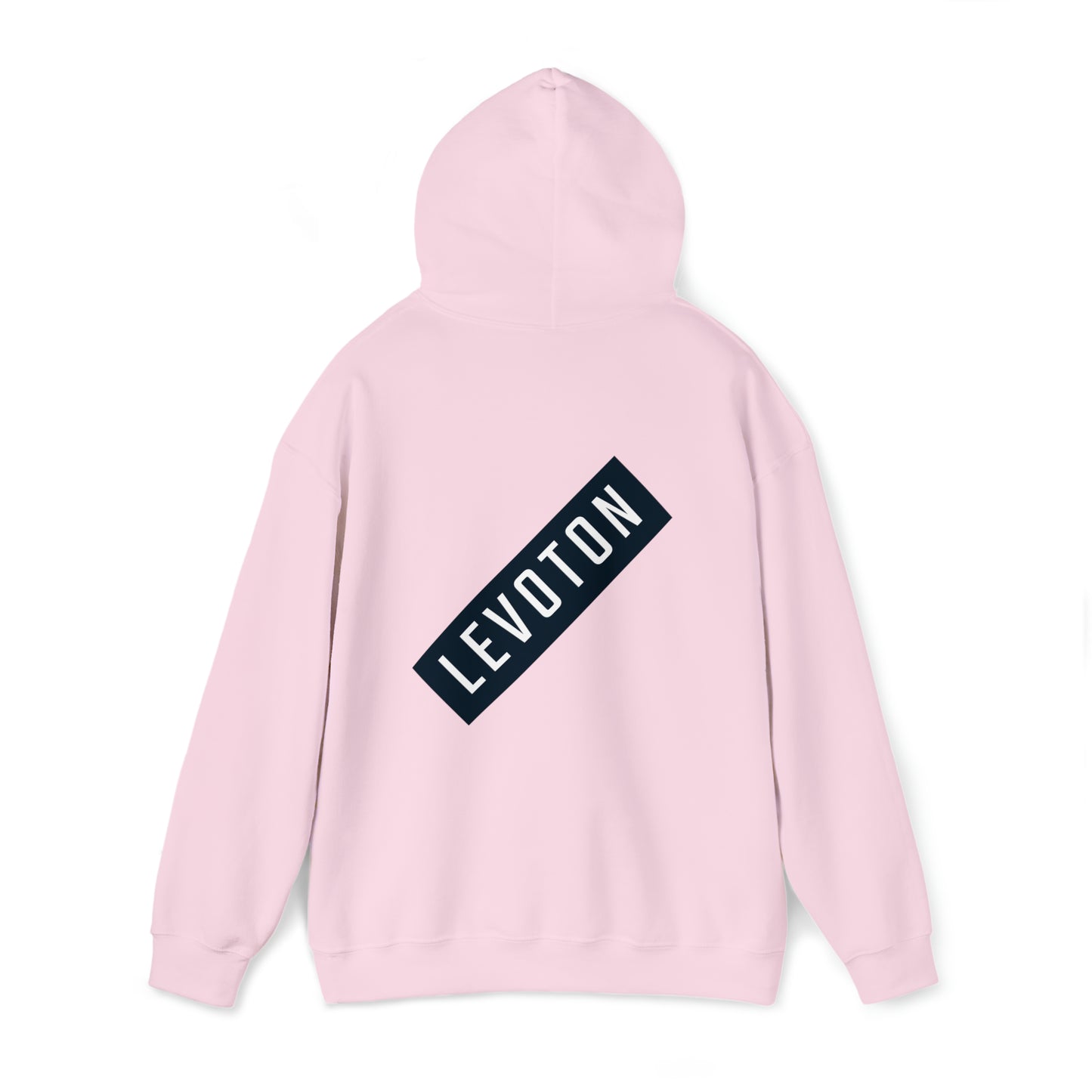 LEVOTON "Fleur-de-lis" emoji unisex hoodie with back LOGO