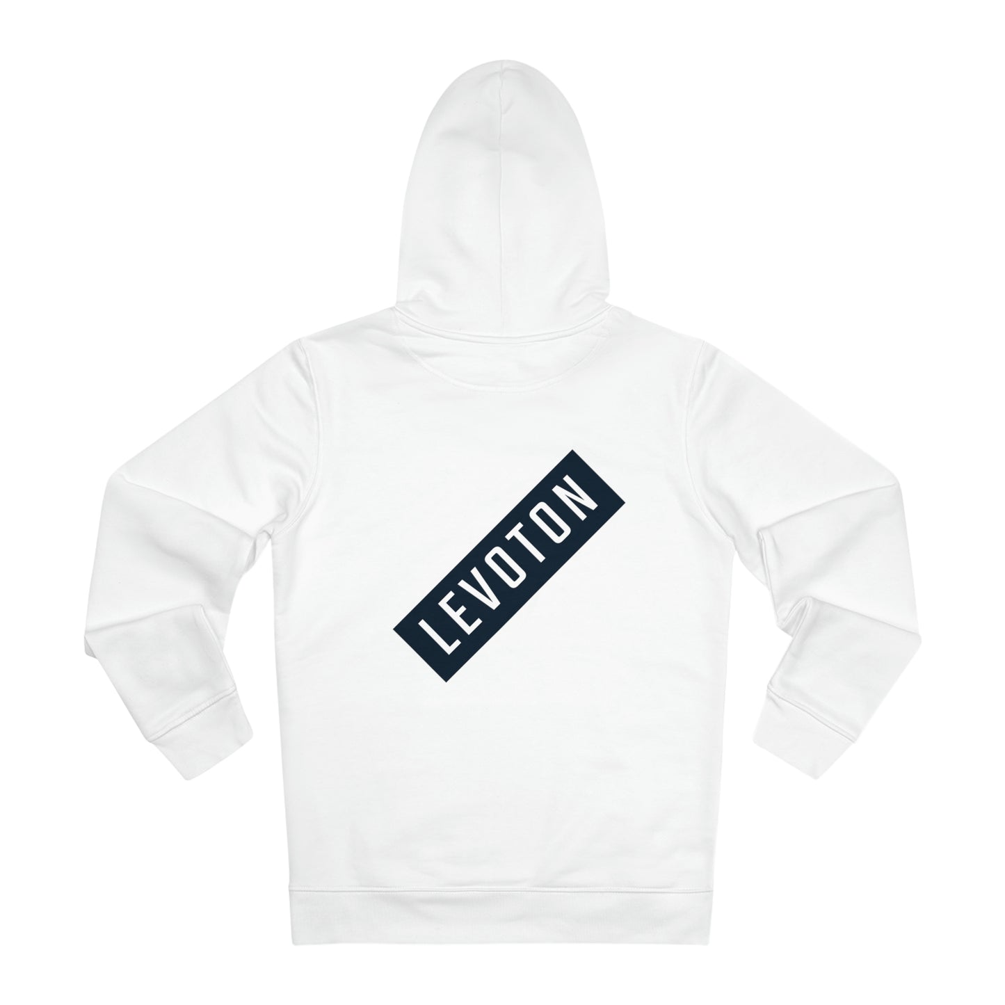 LEVOTON "TO THE MOON!" emoji unisex CRUISER hoodie with back LOGO