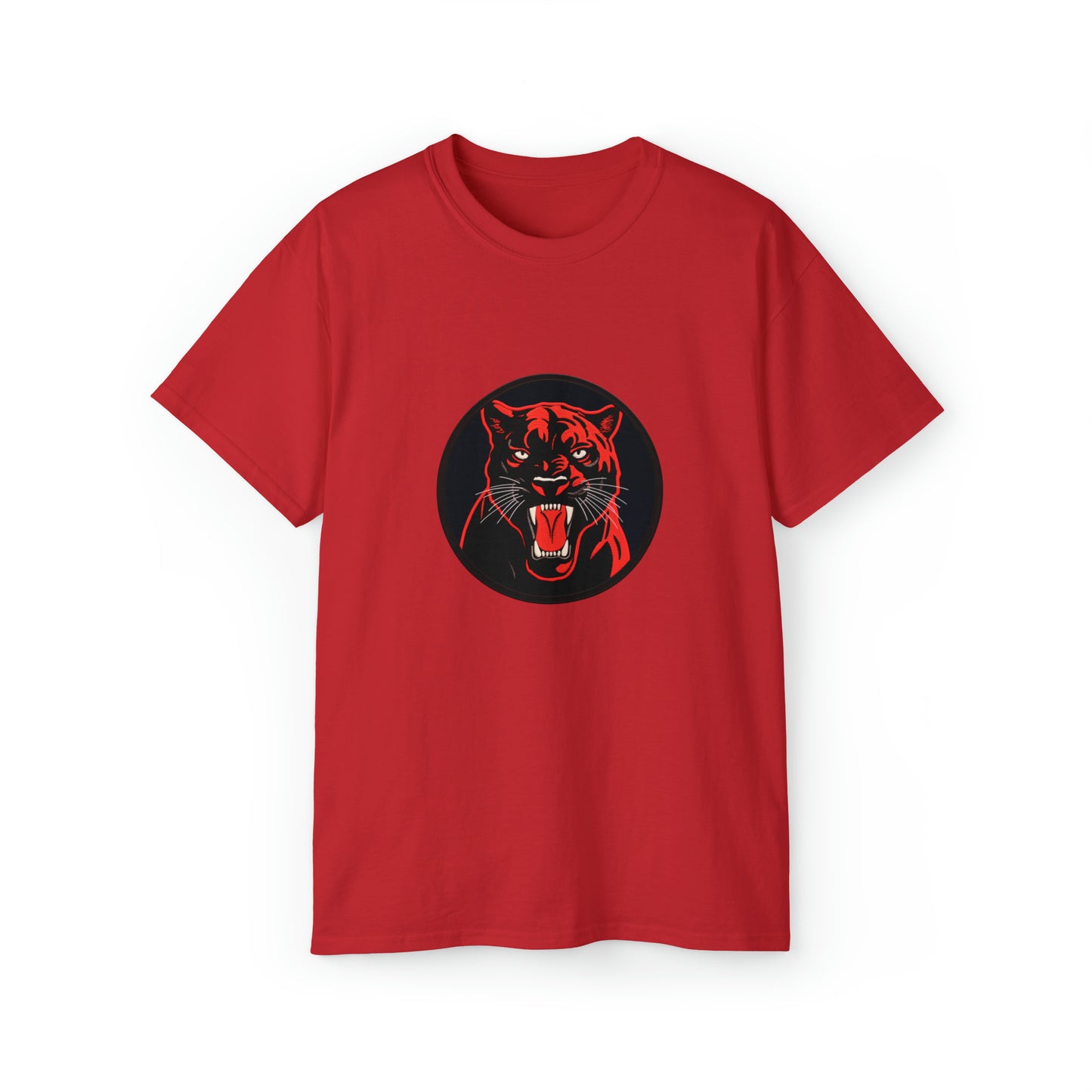 LEVOTON "Impetuous" Black Panther unisex t-shirt with back LOGO