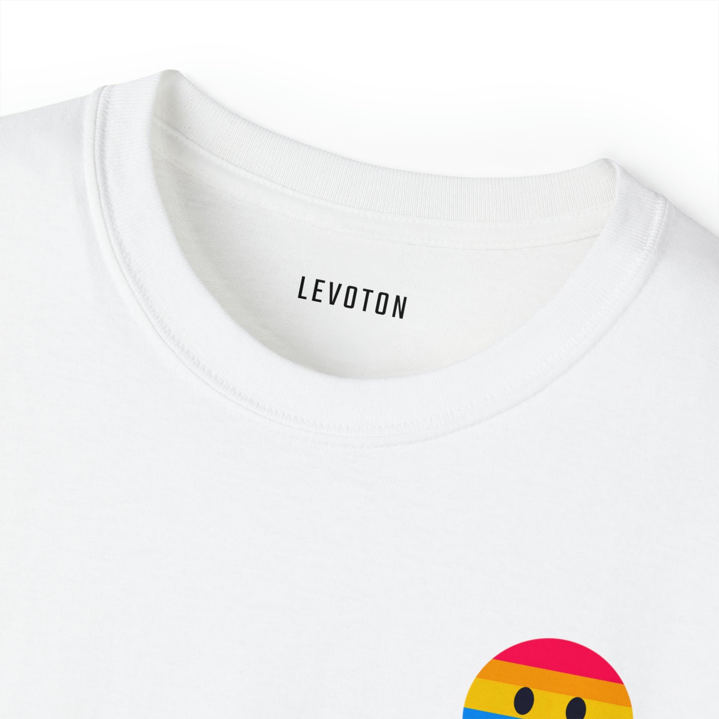 LEVOTON "HAPPINESS" emoji unisex t-shirt