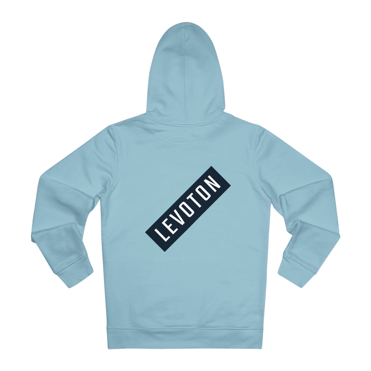 LEVOTON "TO THE MOON!" emoji unisex CRUISER hoodie with back LOGO