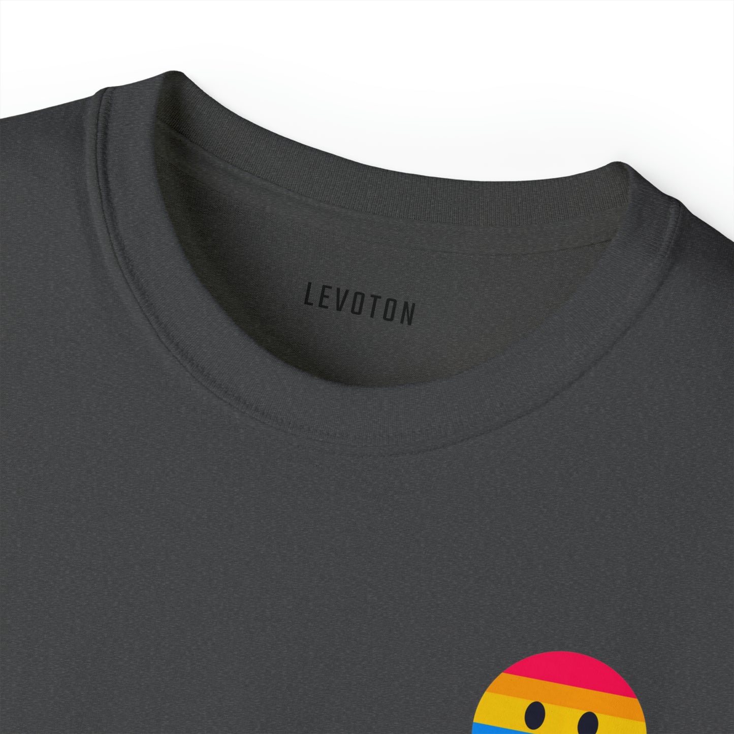 LEVOTON "HAPPINESS" emoji unisex t-shirt