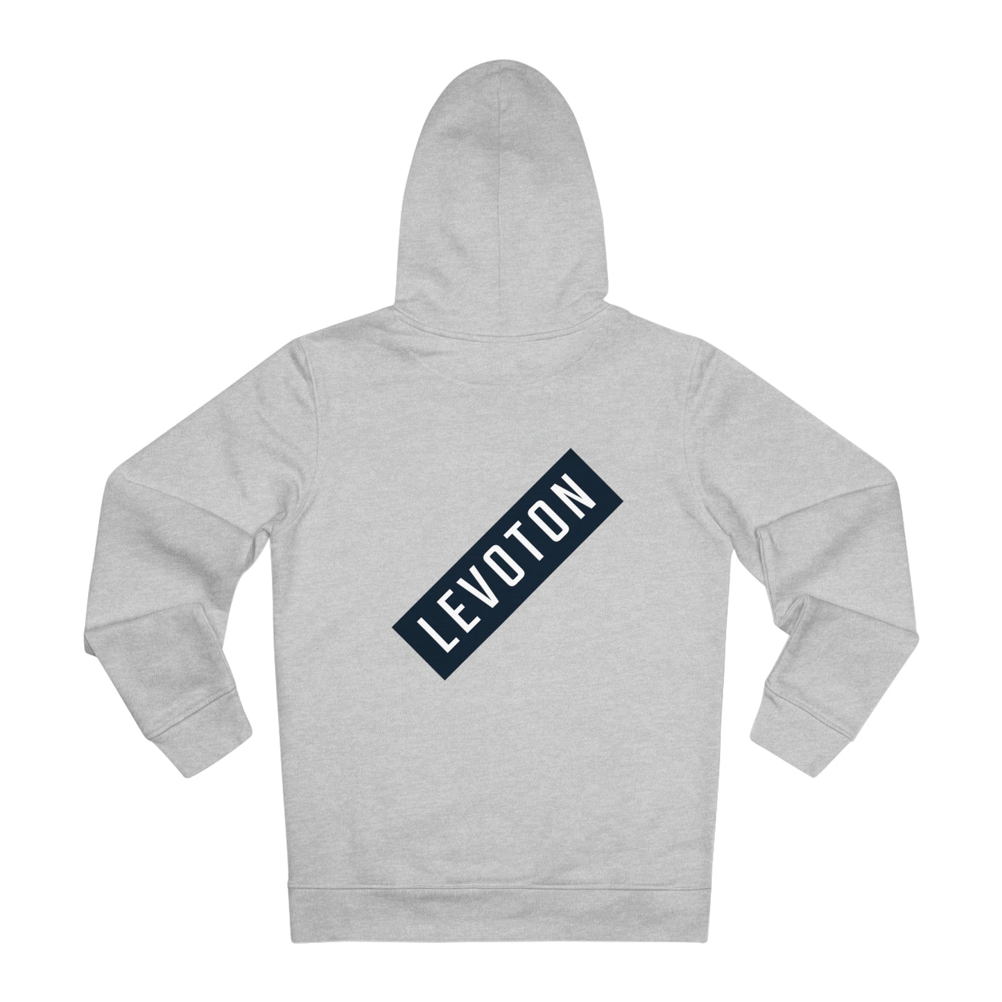 LEVOTON "TO THE MOON!" emoji unisex CRUISER hoodie with back LOGO