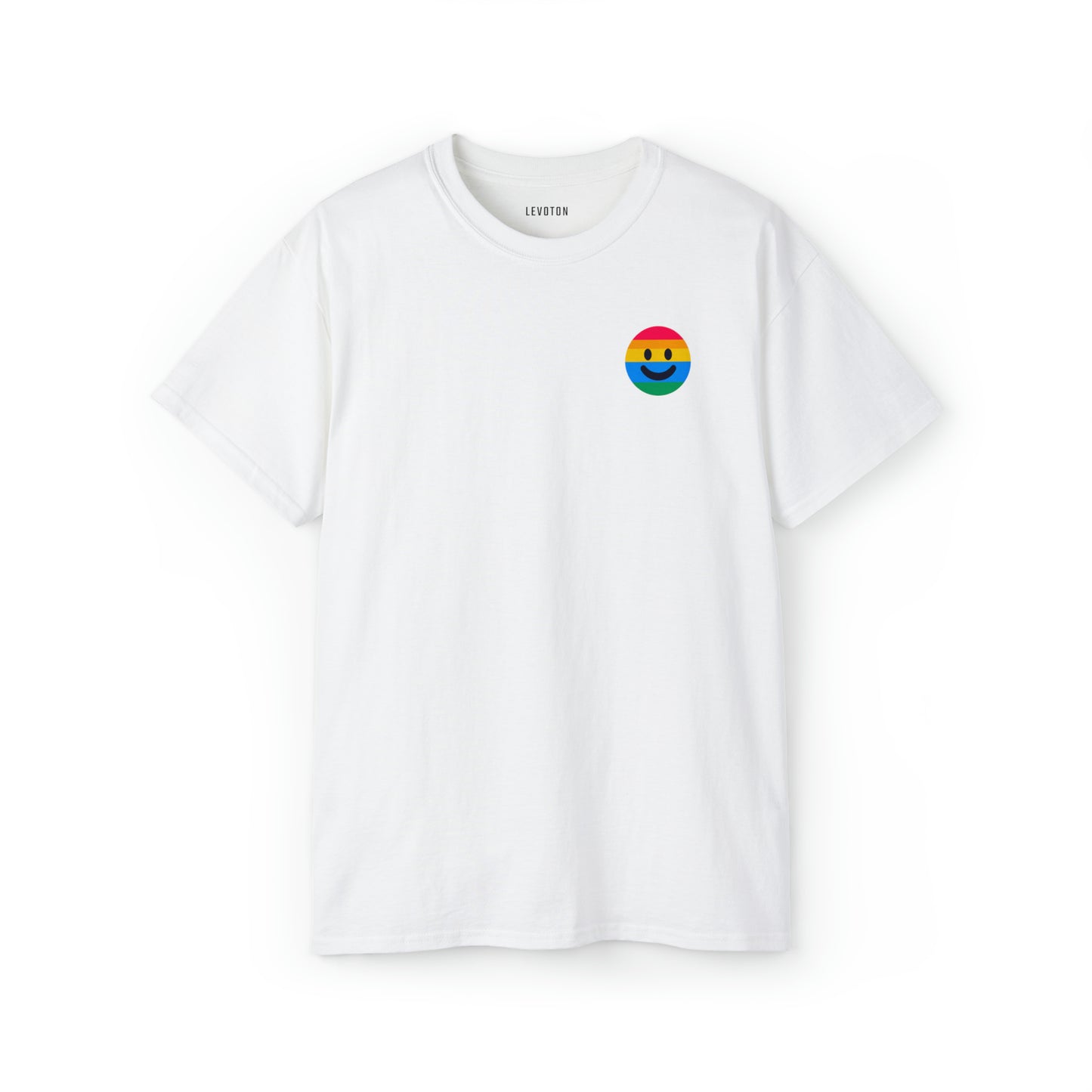 LEVOTON "HAPPINESS" emoji unisex t-shirt